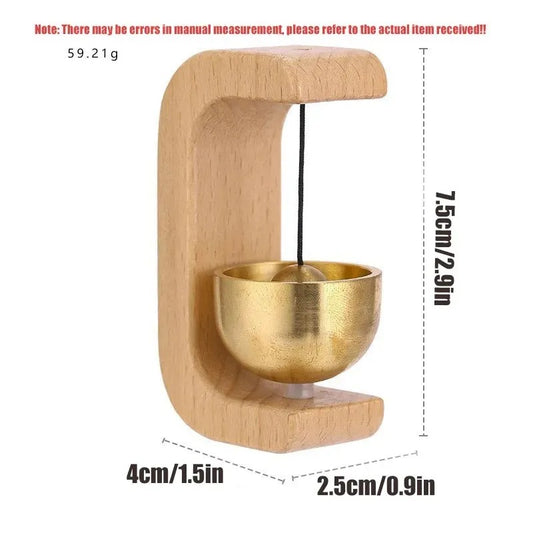 Hanging Decorations Wooden Wind Chimes Wireless Doorbell