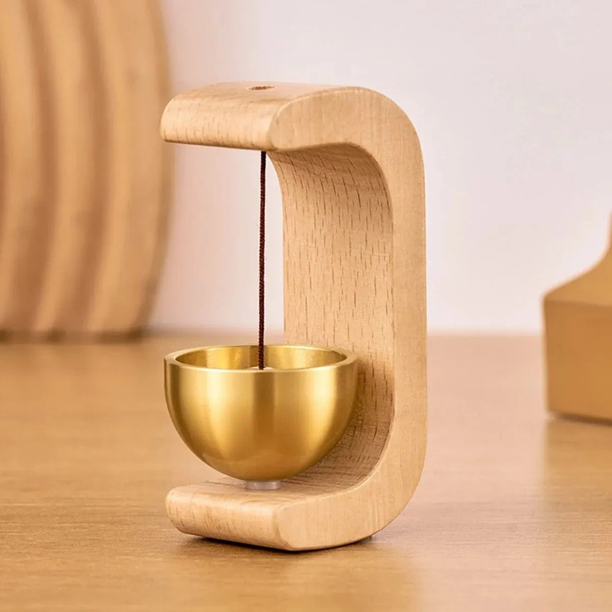 Hanging Decorations Wooden Wind Chimes Wireless Doorbell